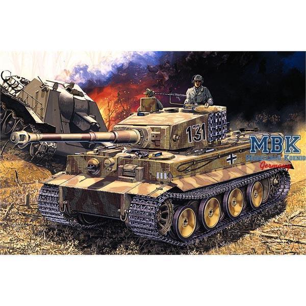 Tiger I - mittlere Version mit Inneneinrichtung - ACADEMY - ACD1387 - Milit&auml;rmodellbau 1:35 Panzer Panzer WK.II - Achse  Wehrmacht