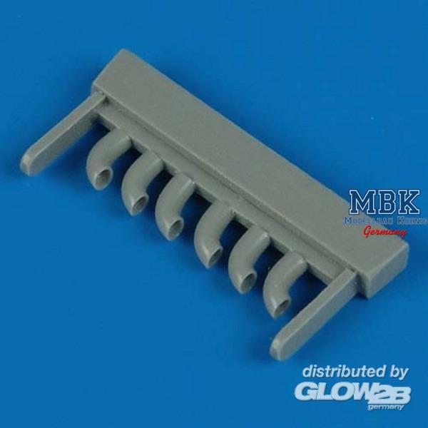 Dornier Do 24T exhaust f&uuml;r Italeri und Revell Baus - Quickboost - QB72 149 - Flugzeugmodellbau 1:72 Zubeh&ouml;r   Figuren  Quickboost