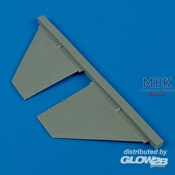 F-16 block 5-10 floating elevator  - Quickboost - QB72 196 - Flugzeugmodellbau 1:72 Zubeh&ouml;r   Figuren  Quickboost