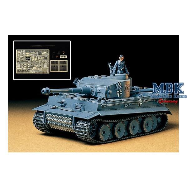 Tiger I mit Aber &Auml;tzsatz und Kanonenrohr - TAMIYA - 25142 - Milit&auml;rmodellbau 1:35 Panzer Panzer WK.II - Achse  Wehrmacht