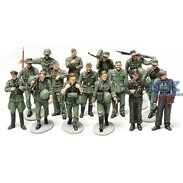 German Infantry - Man&ouml;ver - TAMIYA - 32530 - Milit&auml;rmodellbau 1:48  Figuren