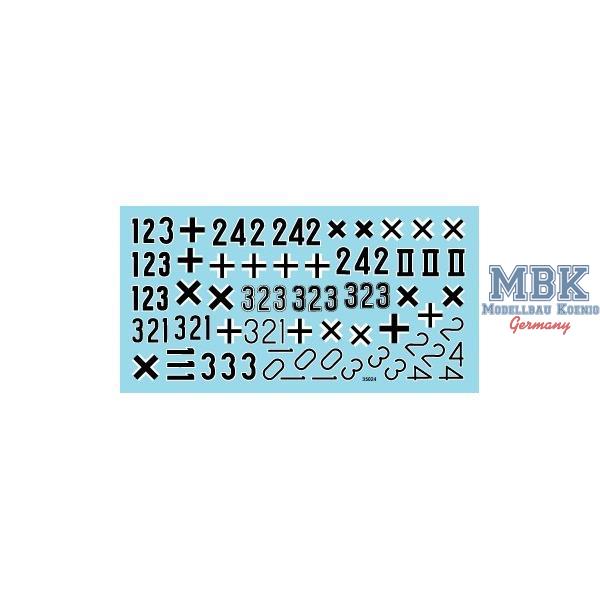 Tiger I of sPzAbt 503 in Kursk - BISON Decals - BIS35024 - Milit&auml;rmodellbau 1:35 Zur&uuml;stteile Decals  Bison