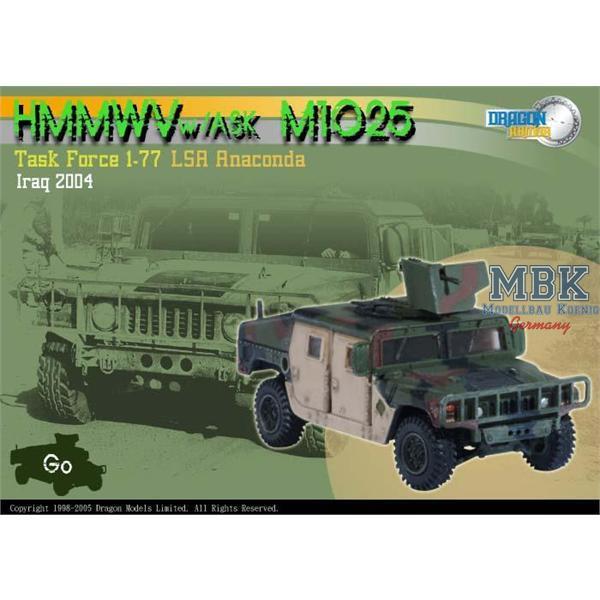 HMMWV M1025, LSA Anaconda 2004 - Operation Iraqi F - DRAGON ARMOR - 60066 - Fertigmodelle Fahrzeuge 1:72  Dragon Armor