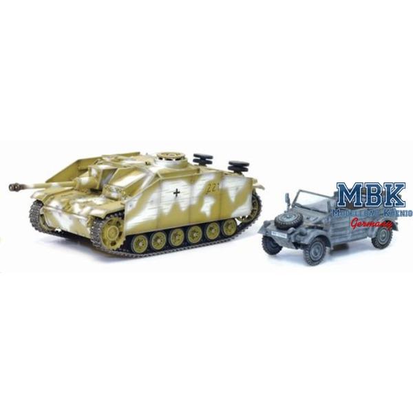 StuG.III Ausf.G Early + Kubelwagen - DRAGON ARMOR - 60408 - Fertigmodelle Fahrzeuge 1:72  Dragon Armor