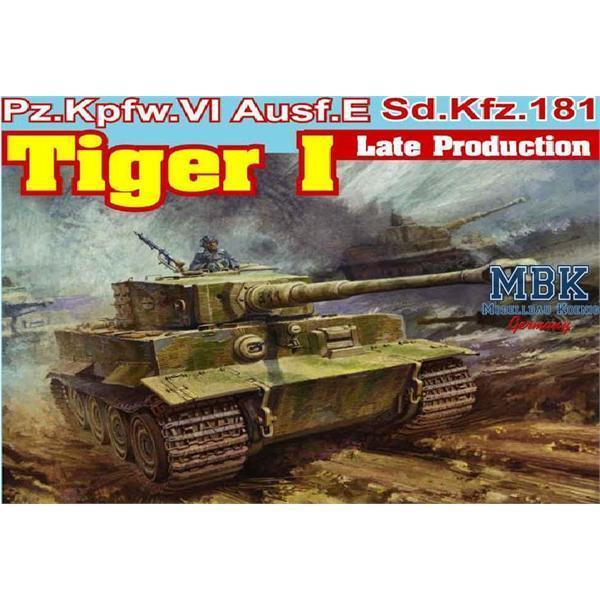 Tiger I late Production 3 in 1 - DRAGON - 6406 - Milit&auml;rmodellbau 1:35 Panzer Panzer WK.II - Achse  Wehrmacht