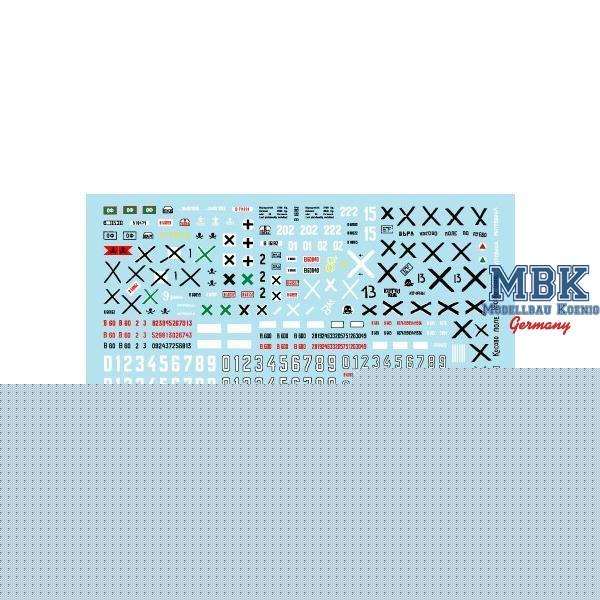 Bulgarian Tanks 1939-44 (1/72) - BISON Decals - BIS72029 - Milit&auml;rmodellbau 1:72-1:76 Zur&uuml;stteile  Decals