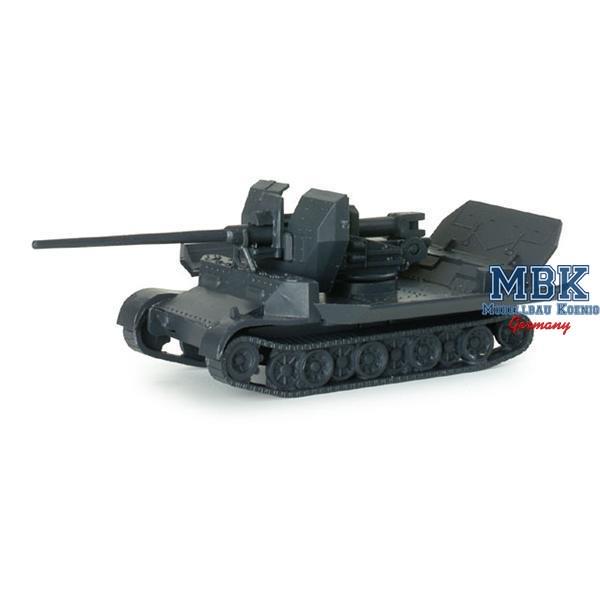 Flak 8,8cm auf SFL - Herpa - 741170 - Milit&auml;rmodellbau 1:87  Minitanks - Herpa