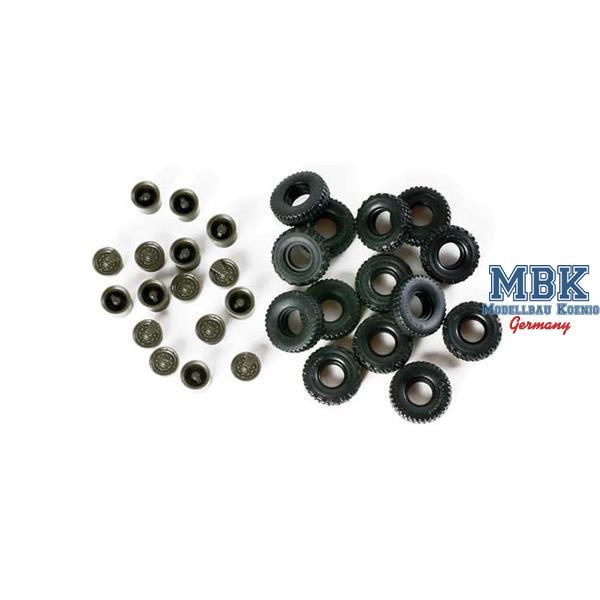Reifen US - Herpa - 742177 - Milit&auml;rmodellbau 1:87  Minitanks - Herpa