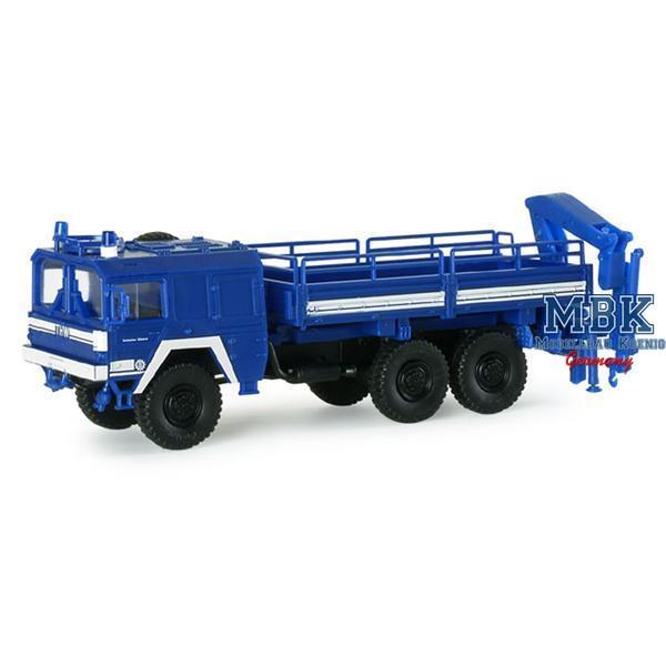 MAN Kipper 7t und Kran 'THW' - Herpa - 742610 - Milit&auml;rmodellbau 1:87  Minitanks - Herpa