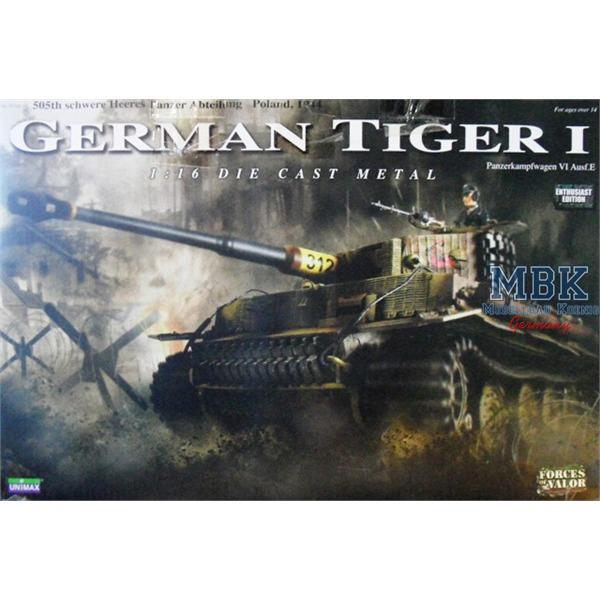 Deutscher Tiger I 1:16 - FORCES of Valor - 85104 - Fertigmodelle Fahrzeuge 1:35   1:32   1:48  Forces of Valor