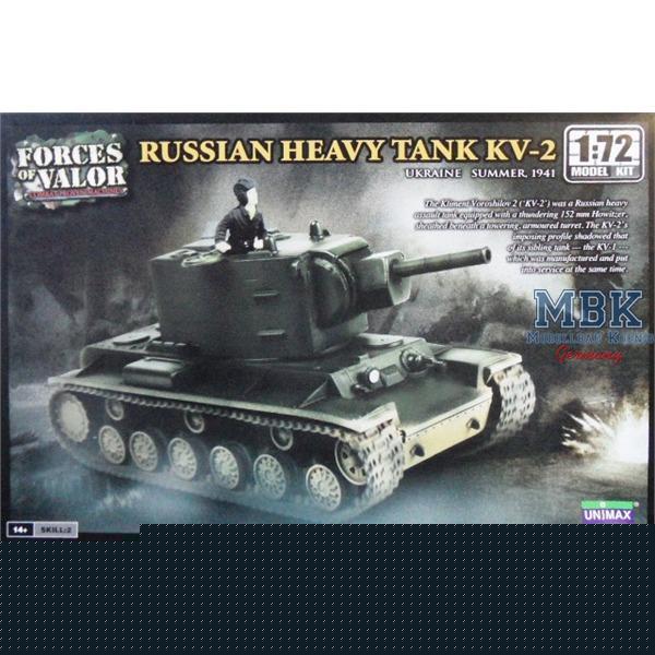 Soviet KV-2 - Bausatz - FORCES of Valor - FOV87016 - Milit&auml;rmodellbau 1:35 Panzer  Panzer WK.II - Alliierte