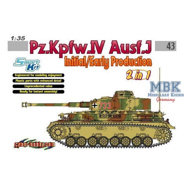 Panzer IV Ausf. J Initial/Early Production - Cyber - DRAGON - 6549 - Milit&auml;rmodellbau 1:35 Panzer Panzer WK.II - Achse  Wehrmacht