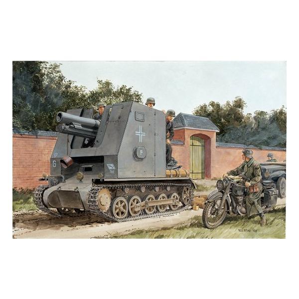 15cm s.IG.33(Sf) auf Pz.Kpfw.I Ausf.B 'Bison I'  - DRAGON - 6259 - Milit&auml;rmodellbau 1:35 Panzer Panzer WK.II - Achse  Wehrmacht