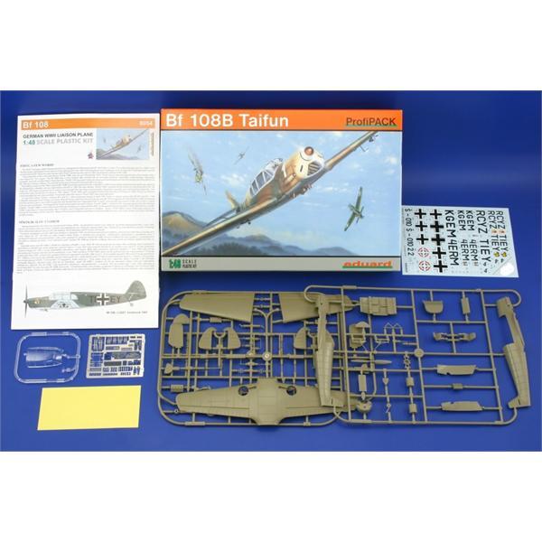 Bf-108B - EDUARD - ED8054 - Flugzeugmodellbau 1:48 Achse WK.II  Luftwaffe