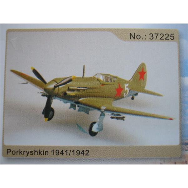 MIG-3  Porkryshkin 1941/42 - EASY MODEL - EM37225 - Fertigmodelle Flugzeuge 1:72  Easy Model