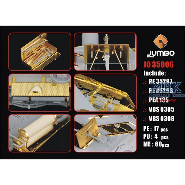 Jumbo Set: Brummb&auml;r mid (Dragon) - VOYAGER - VOYJO35006 - Milit&auml;rmodellbau 1:35 Zur&uuml;stteile &Auml;tz- Metallteile  Voyager