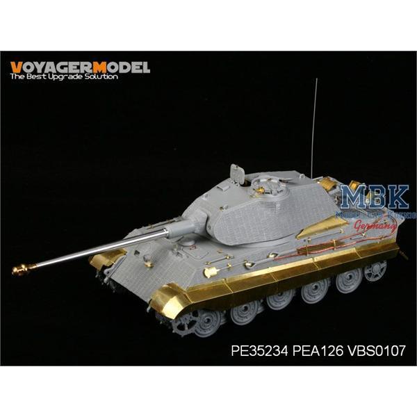 German Tiger II (Porsche Turm) (f&uuml;r Dragon) - VOYAGER - VOY35234 - Milit&auml;rmodellbau 1:35 Zur&uuml;stteile &Auml;tz- Metallteile  Voyager