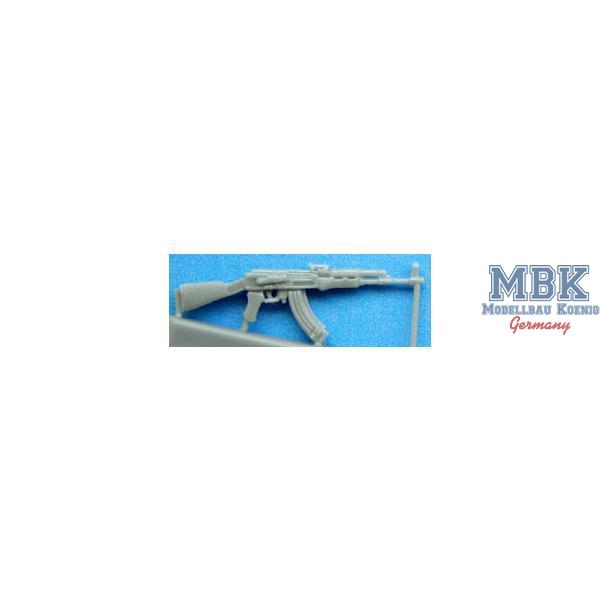 7,62mm AK-47 - TANK - T-A122 - Milit&auml;rmodellbau 1:35 Zur&uuml;stteile  Waffensets