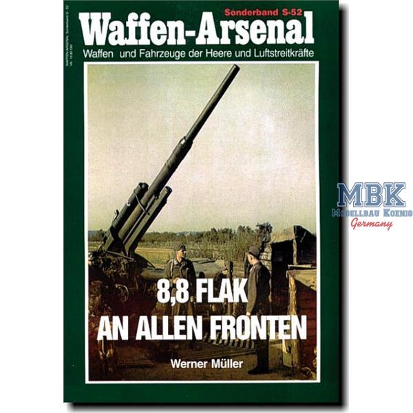 8,8 Flak an allen Fronten - Waffen-Arsenal - WA-SO52 - Literatur  Waffen Arsenal