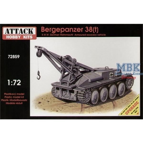 Bergepanzer 38(t) - ATTACK - ATT72859 - Milit&auml;rmodellbau 1:72-1:76 Panzer Panzer WK.II - Achse  Plastikbaus&auml;tze