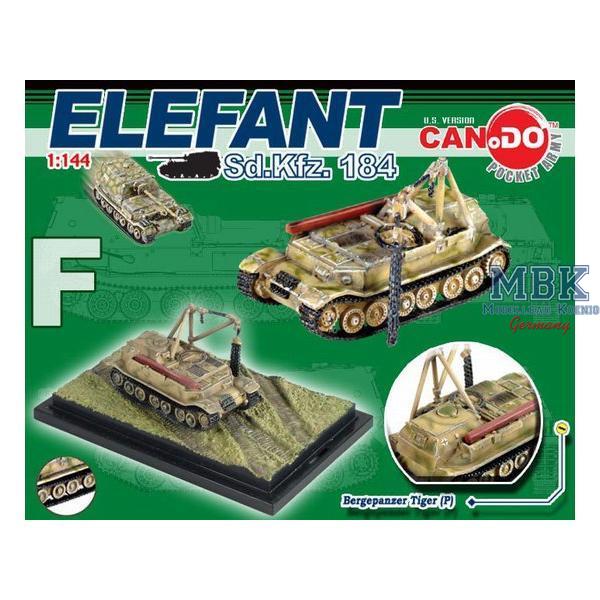 Elefant Serie - Bergepanzer Tiger (P) - Can.Do - 20055F - Fertigmodelle Fahrzeuge 1:35   1:32   1:48  sonstige