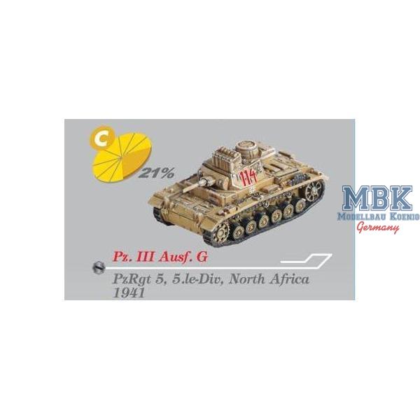 Panzer III Serie - Pz. III Ausf. G (PzRgt 5, North - Can.Do - 20096C - Fertigmodelle Fahrzeuge 1:35   1:32   1:48  sonstige