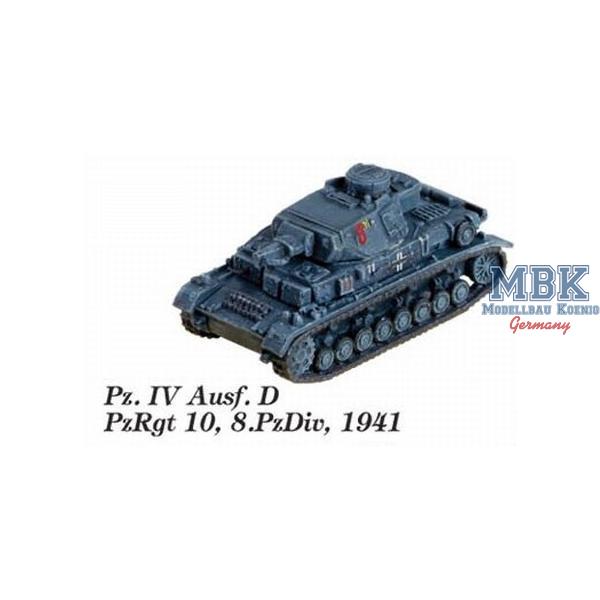 Panzer IV Serie - Pz. IV Ausf.D (Pz.Rgt.10, 8.PzDi - Can.Do - 20102A - Fertigmodelle Fahrzeuge 1:35   1:32   1:48  sonstige