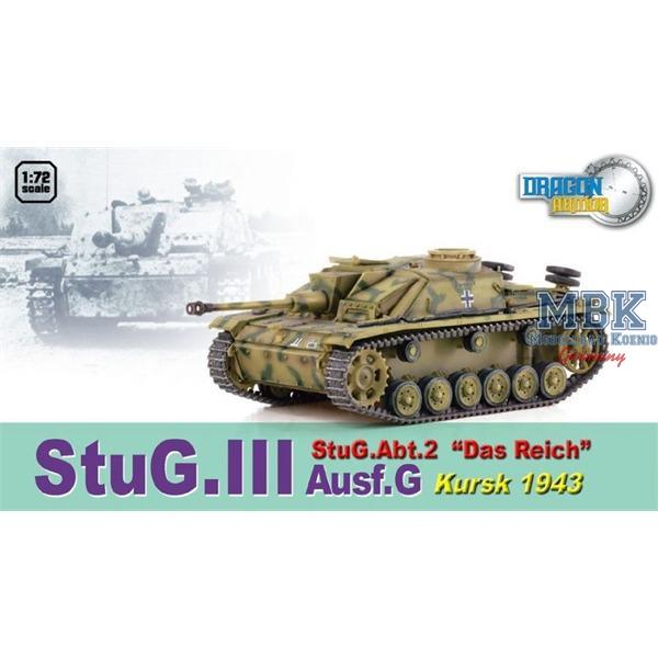 StuG.III Ausf.G, StuG.Abt.'Das Reich', Kursk 1943 - DRAGON ARMOR - 60464 - Fertigmodelle Fahrzeuge 1:72  Dragon Armor