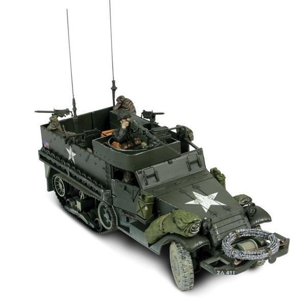 US M3A1 Half Track, Normandie 1944 - FORCES of Valor - 81314 - Fertigmodelle Fahrzeuge 1:35   1:32   1:48  Forces of Valor
