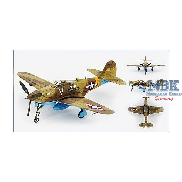 P-39L AiraCobra 346th FS/350th FG, Algeria, Sprin - HOBBY MASTER - HA1706 - Fertigmodelle Flugzeuge 1:72  Hobby Master