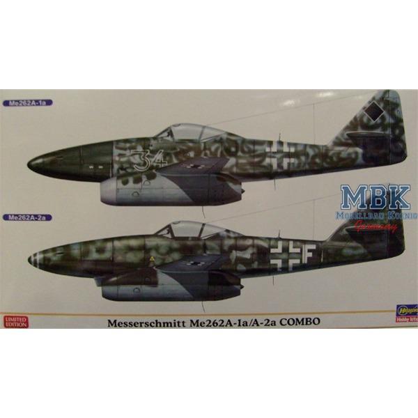 Me 262A-1 a-2a (Combo: 2 Baus&auml;tze) - HASEGAWA - HAS01915 - Flugzeugmodellbau 1:72 Achse WK.II  Luftwaffe