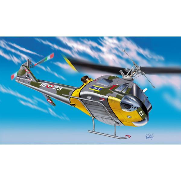 AB 204B / UH-1 F - ITALERI - IT1201 - Flugzeugmodellbau 1:72  Hubschrauber