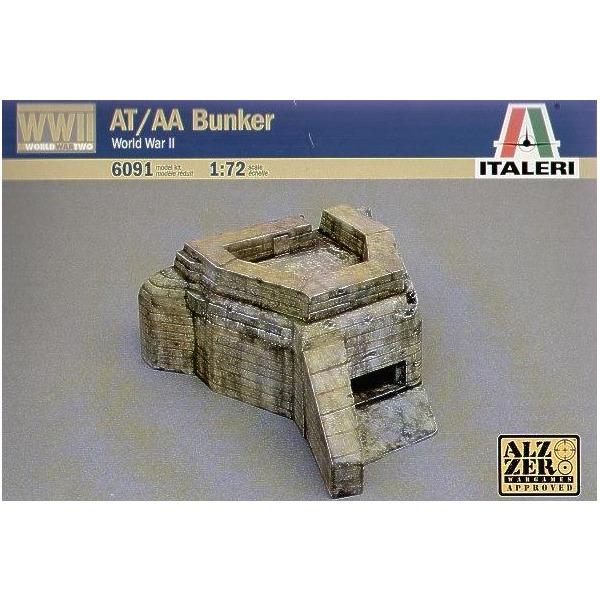 AT / AA Bunker - ITALERI - IT6091 - Dioramenzubeh&ouml;r Geb&auml;ude & Ger&ouml;del  H&auml;user / Bunker