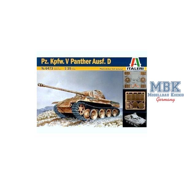 Panther D - ITALERI - IT6473 - Milit&auml;rmodellbau 1:35 Panzer Panzer WK.II - Achse  Wehrmacht