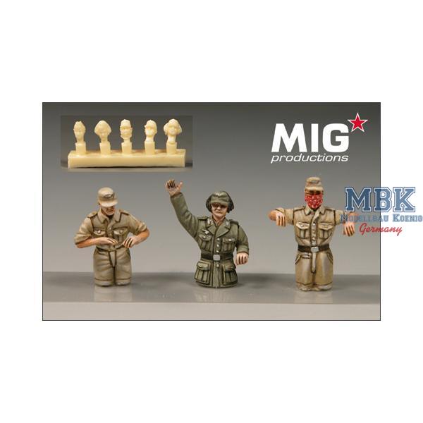 Africa Korps Tank Crew - MIG - MIG72075 - Milit&auml;rmodellbau 1:72-1:76  Figuren