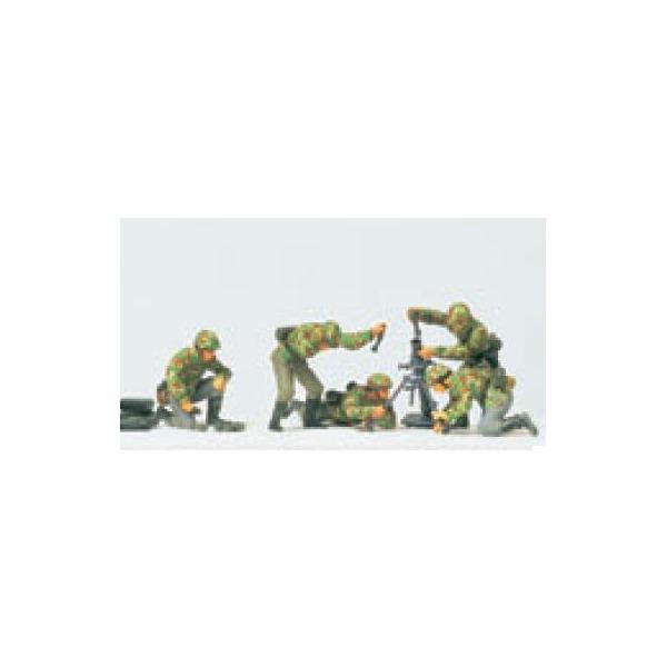 8cm Granatwerfer im Gefecht - Preiser - PR16541 - Milit&auml;rmodellbau 1:87  Preiser