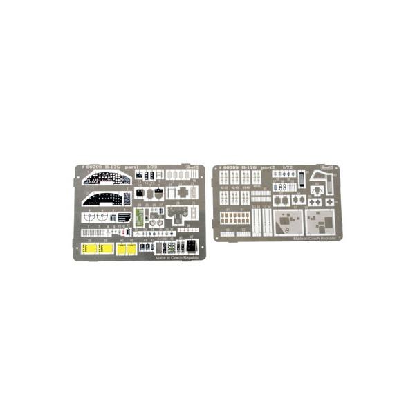 PE Set f&uuml;r B-17G Flying Fortress - Revell - REV00709 - Flugzeugmodellbau 1:72 Zubeh&ouml;r   Figuren  &Auml;tzteile