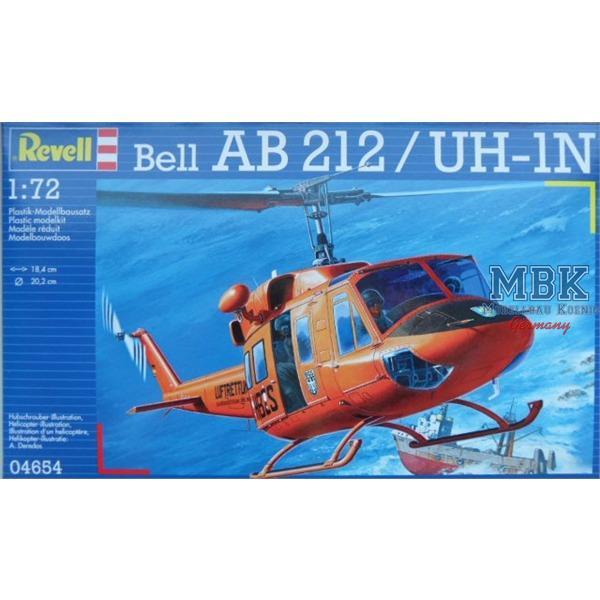 Bell AB 212 / UH-1N - REVELL - REV4654 - Flugzeugmodellbau 1:72  Hubschrauber