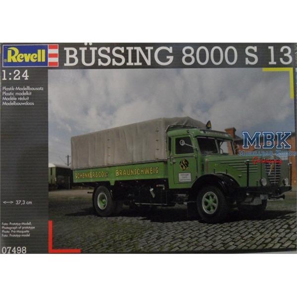 B&uuml;ssing 8000S 13 - REVELL - REV7498 - Zivilfahrzeuge  LKW