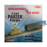 Artilleriewagen & Boxwagen - dual pack 1:144 