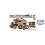British Quad Tractor & 25pdr Gun 