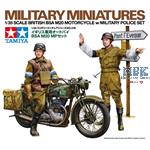 WWII Brit.BSA M20 Krad mit Militärpolizei 