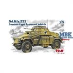 Sd.Kfz.222 German WW2 Light Armored Vehicle 
