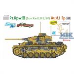 Panzer III Ausf.L (Tp) 5cm Kwk39 L/60  - Cyber Hob 