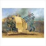 2cm Flakvierling 38 Late Production w/Crew ~ Smart 