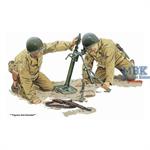 U.S. M2 Mortar & M1 Garand Rifle 1:6 