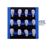 German Heads Set #1 (12 Stück) 