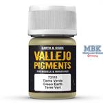 Vallejo Pigment Green Earth - Grünerde 