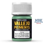 Vallejo Pigment Chrome Oxide Green - Chromoxidgrün 