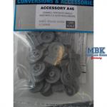Cromwell Perforated Wheels w/ Idler 
